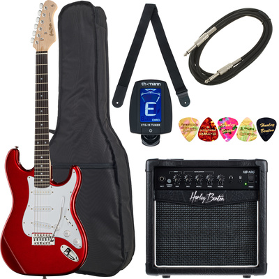 Harley Benton ST-20 CA Standard Serie elektrinės gitaros komplektas