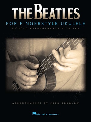 Hal Leonard Beatles Fingerstyle Ukulele ukulelės natų knyga