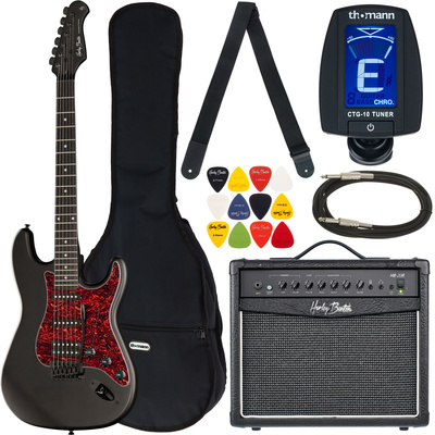 Harley Benton ST-20HSS Standard SBK elektrinės gitaros komplektas