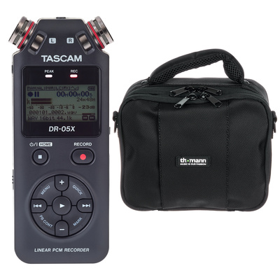 Tascam DR-05X Bag Bundle nešiojamas įrašymo įrenginys