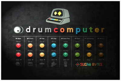 Sugar Bytes DrumComputer virtualus instrumentas
