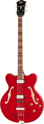 Höfner Verythin Bass HCT-500/7 TR keturstygė pusiau akustinė bosinė gitara