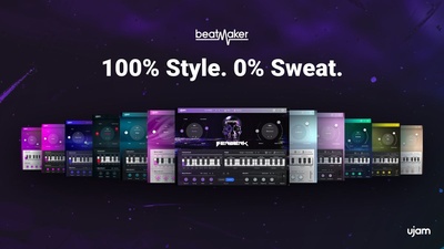 ujam Beatmaker Bundle virtualūs instrumentai ir samplai