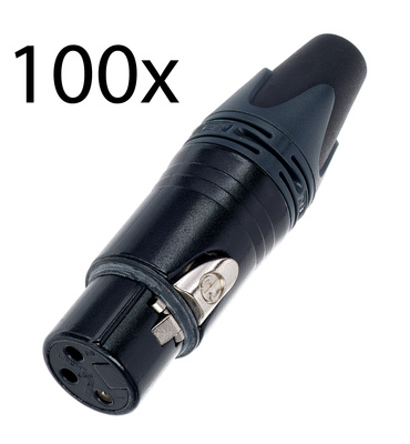 Neutrik NC3 FXX-BAG 100x 3-pin XLR jungtis