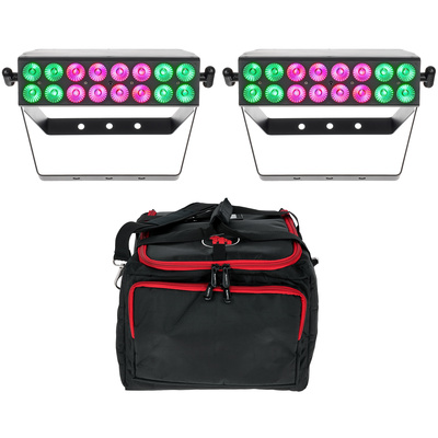 Stairville xBrick HEX 16x8W 2in1 led šviestuvas  