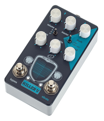Crazy Tube Circuits Killer V Pre Amp/Vibrato distortion pedalas