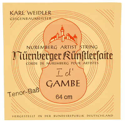 Weidler Tenor Viol D' String gamba stygos