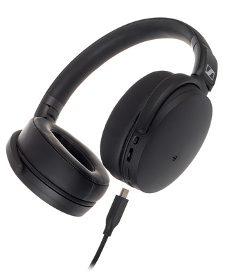 B-Stock, Sennheiser HD 350BT Black Over-Ear Bluetooth Kopfhörer - ohrumschließend, geschlossen, Bluetooth 5.0 und AA, aptX-Codec, kompatibel mit