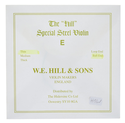 W.E. Hill & Sons E-String 4/4 Soft BE smuiko styga