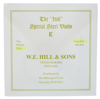 W.E. Hill & Sons E-String 4/4 Strong LP smuiko stygos