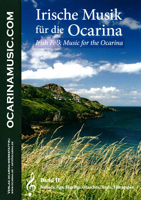 ocarinamusic Irish Folk Music f. Ocarina 2 dainų knyga okarinai