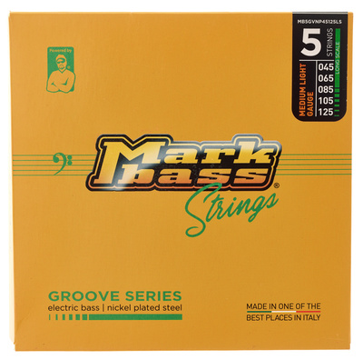 Markbass Groove NPS 5 045-125 RW elektrinės bosinės gitaros stygos