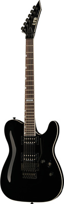 B-Stock, ESP LTD Eclipse 87 BLK, T-Style E-Gitarre; Korpus: Mahagoni; Hals: Ahorn; Griffbrett: Macassar Ebenholz; Halsbefestigung: durchgehend;