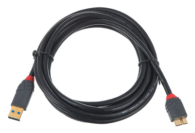 Lindy USB 3.0 Typ A/Micro-B 3M USB laidas