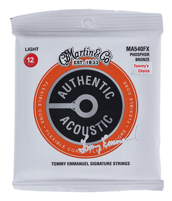 Martin Guitars MA540FX Tommy's Choice akustinės gitaros stygos