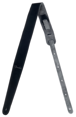 Fender 2" Suede Strap BK/G Reversible odinis diržas gitarai