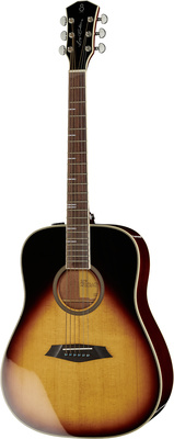 B-Stock, Sire A4-D VS; Dreadnought Western Gitarre mit Tonabnehmer; Boden & Zargen: Mahagoni; Decke: Geröstete Fichte massiv; Hals: Mahagoni;