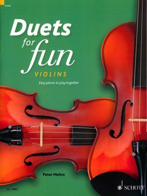 Schott Duets for Fun Violin klasikinės smuikų natos