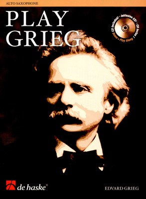De Haske Play Grieg alto saksofono natų literatūra