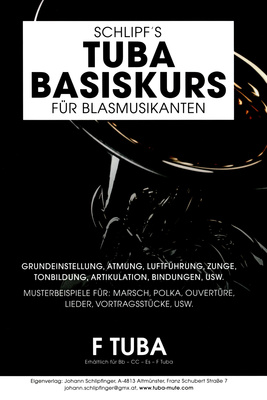 Schlipf Tuba Basic course mokomoji medžiaga F tūbai