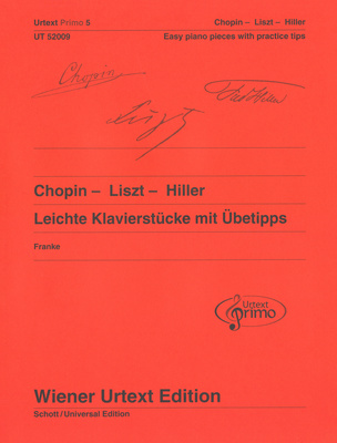 Wiener Urtext Edition Chopin – Liszt – Hiller