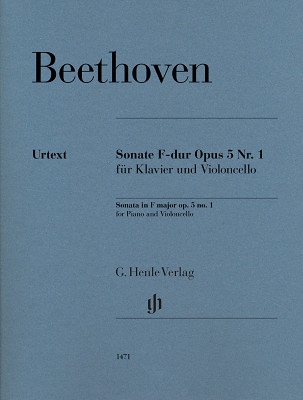 Henle Verlag Beethoven Sonate F-Dur Cello