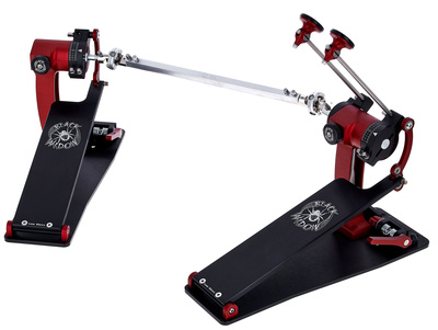 Trick Drums Pro1-V Black Widow Dvigubas pedalas bosiniams būgnams  
