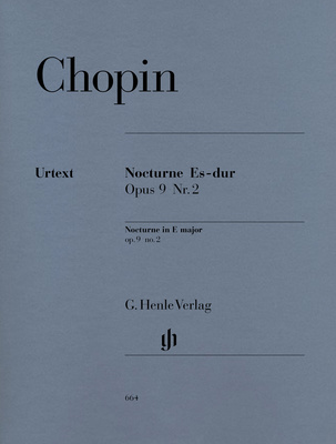 Henle Verlag Chopin Nocturne Es-Dur fortepijono literatūra