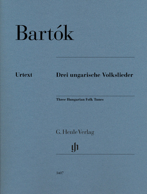 Henle Verlag Bartok Ungarische Volkslieder fortepijono literatūra