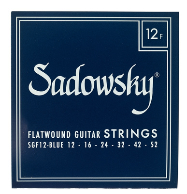Sadowsky Blue Label Steel FLW 012-052 plokščiosios elektrinės gitaros stygos