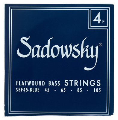 Sadowsky Blue Label SS 045-105 elektrinės bosinės gitaros plokščios stygos