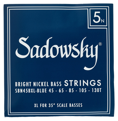 Sadowsky Blue Label SBN45BXL elektrinės bosinės gitaros stygos