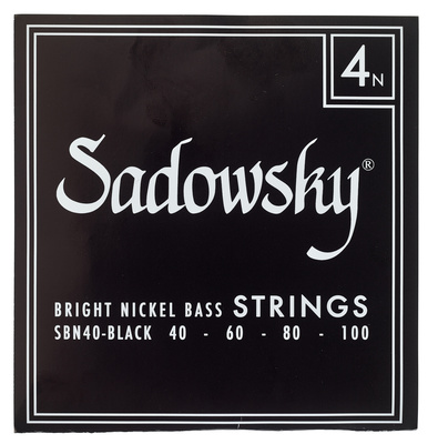 Sadowsky Black Label SBN 40-100 elektrinės bosinės gitaros stygos  