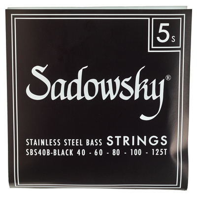 Sadowsky Black Label SBS 40-125 elektrinės bosinės gitaros stygos