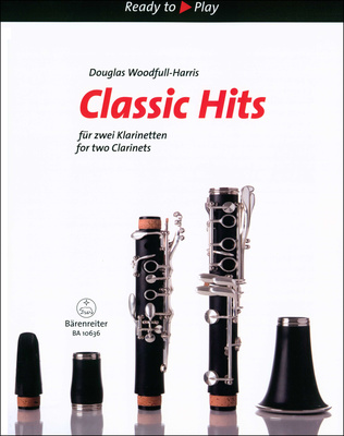 Bärenreiter Classic Hits For Two Clarinets klarnetinė literatūra