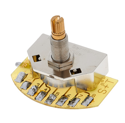 Schaller Megaswitch S Rotary 5 padėčių gitarų jungiklis