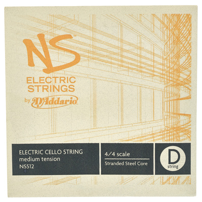 Daddario NS512 elektrinės violončelės D styga