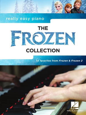 Hal Leonard Really Easy Piano Frozen Coll pianinų dainų knyga