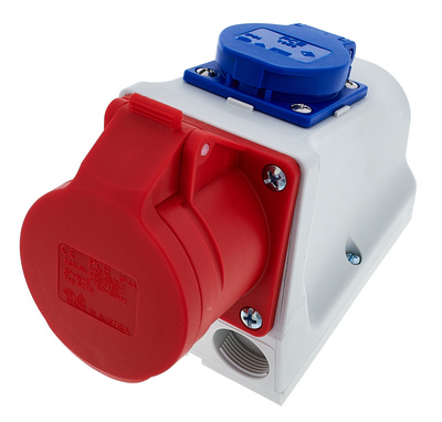 9215-6 Combo 16A 5pol Wall