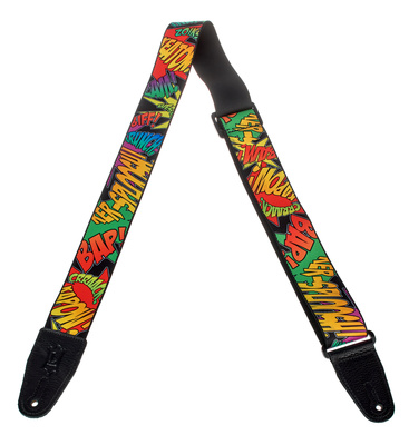 Levys Poly Strap 2" Comic Text Print gitaros diržas  
