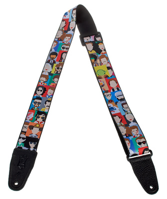 Levys Poly Strap 2" Pop Icons Print gitaros diržas