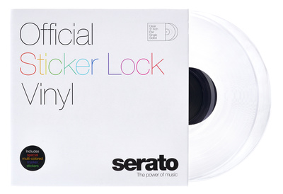 Serato 12" Sticker Lock Control Vinyl kontrolinė vinilinė plokštelė