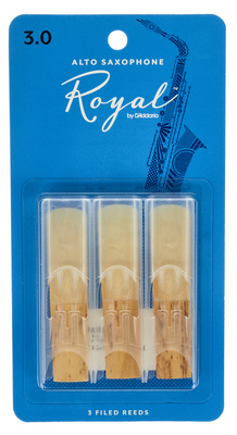 DAddario Woodwinds Royal Alto Sax 3.0 alto saksofono liežuvėliai (3 vnt.)