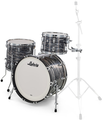 Ludwig Classic Oak Fab 22 V.Black Oy. akustinis būgnų komplektas