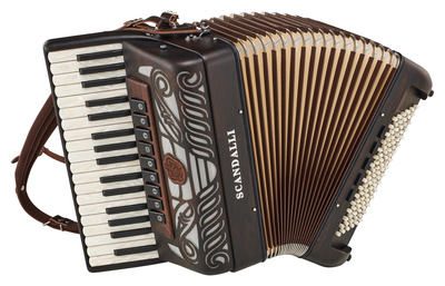 Scandalli Tierra 96/34 Ziricote pianinis akordeonas
