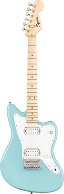 Squier Mini Jazzmaster MN DBL trumpos skalės elektrinė gitara