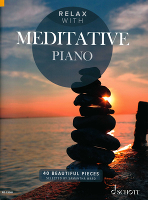 Schott Relax Meditative Piano fortepijono literatūra
