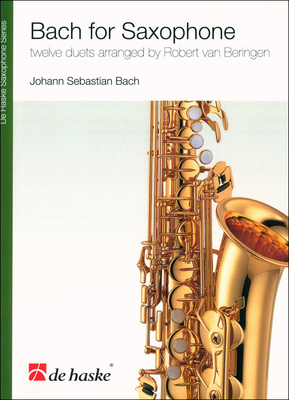 De Haske Bach For Saxophone - Duets saksofono dueto natos