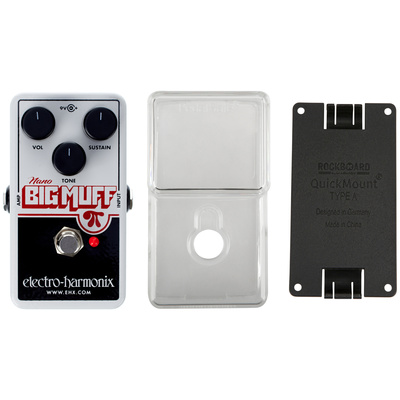 Electro Harmonix Nano Big Muff Bundle PS A1 RB distortion pedalas