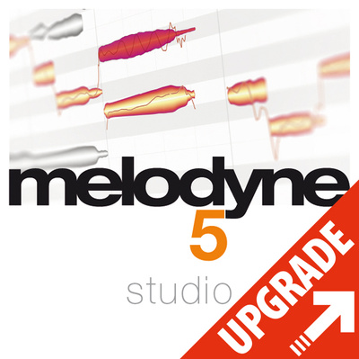 Celemony Melodyne 5 studio UD 3 studio programinė įranga